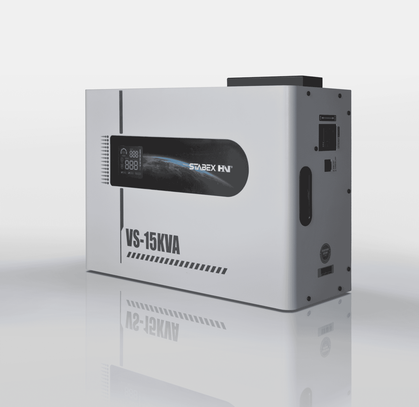 Стабілізатор напруги Stabex VS-15KVA, потужність 15 кВт, тиристорний, 16 ключів, підходить для сонячних інверторів