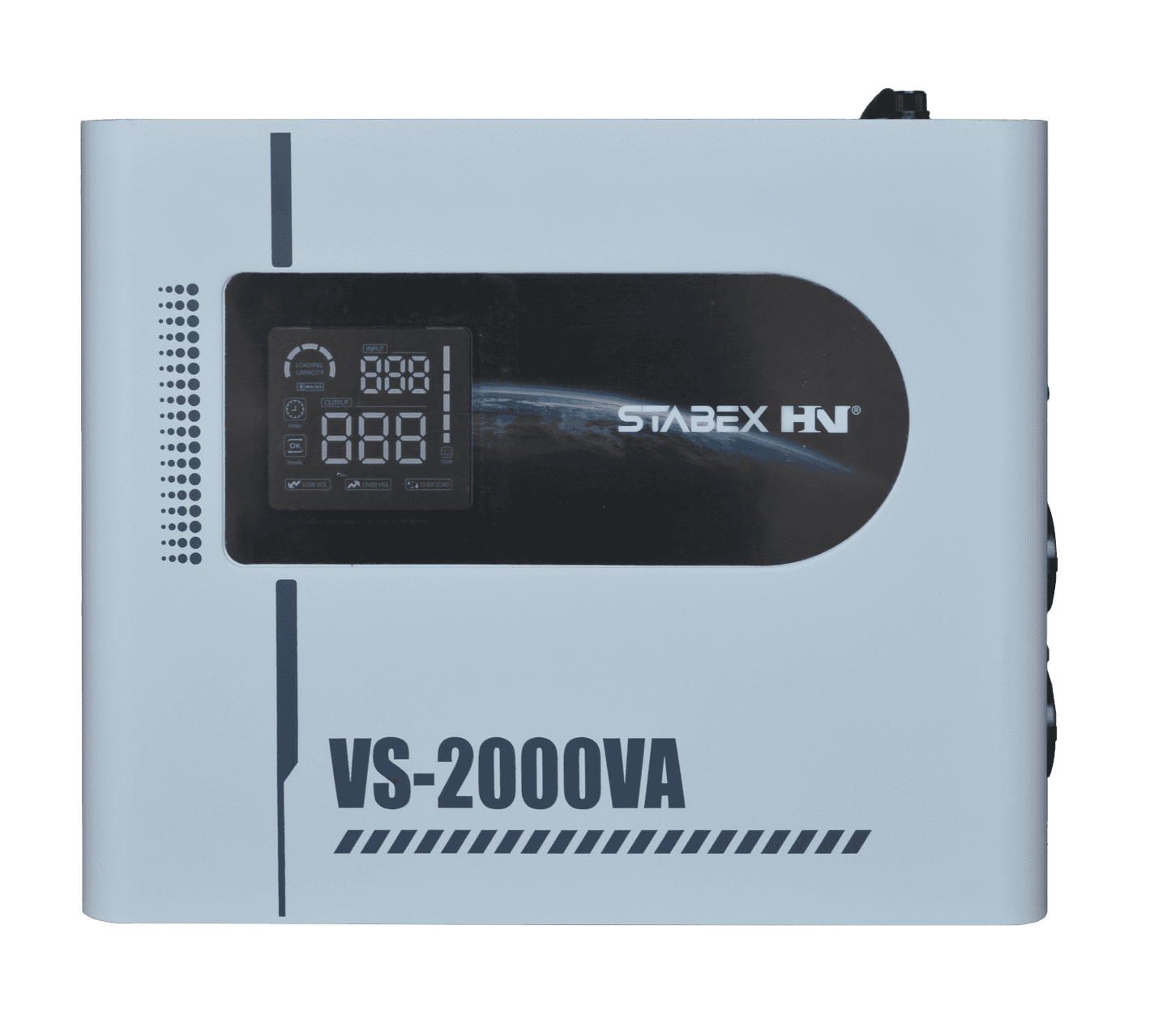 Стабілізатор напруги Stabex VS-2000VA, 2200 Вт, симісторний, 16 ключів, підходить для сонячних інверторів