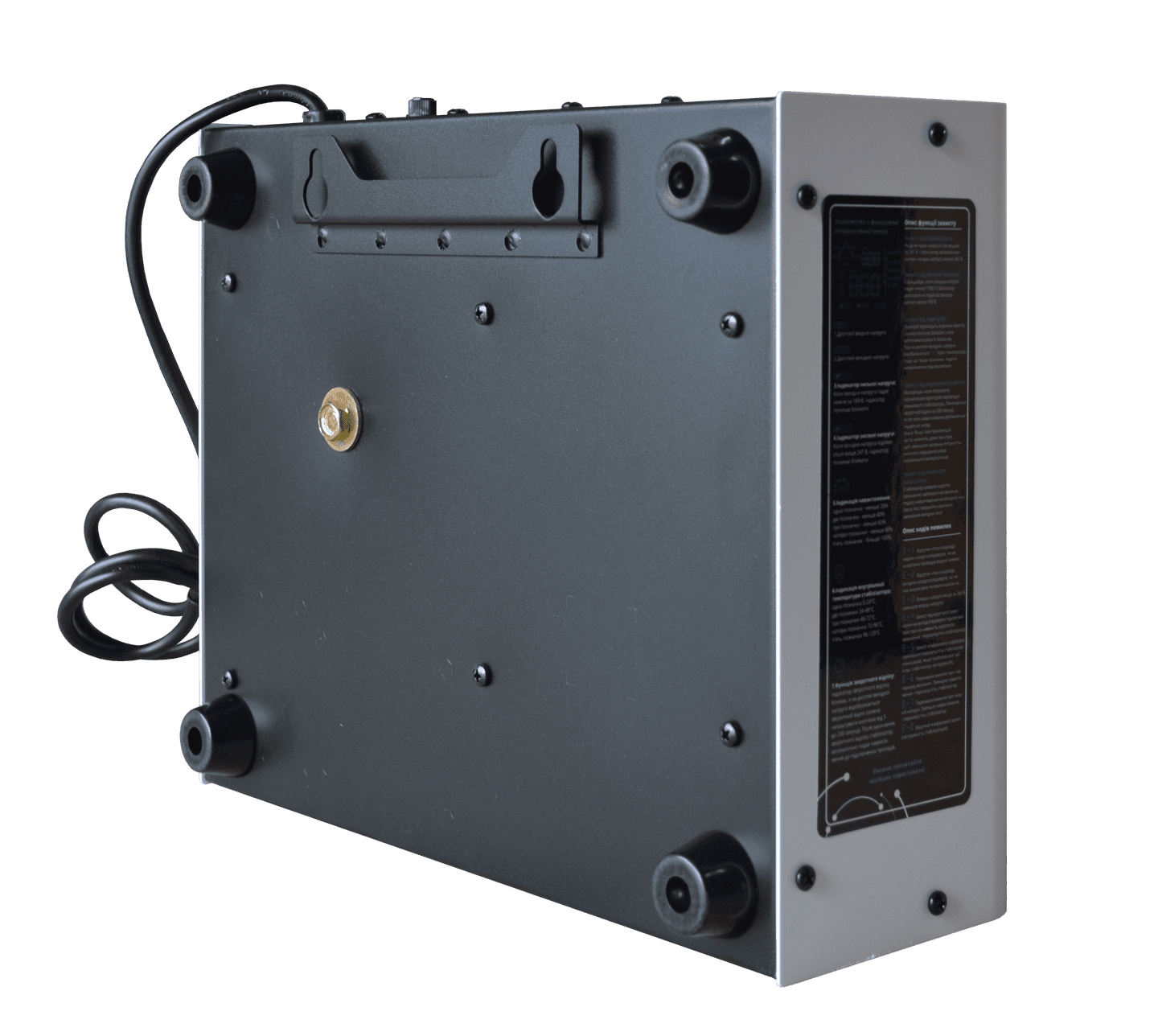 Стабілізатор напруги Stabex VS-2000VA, 2200 Вт, симісторний, 16 ключів, підходить для сонячних інверторів