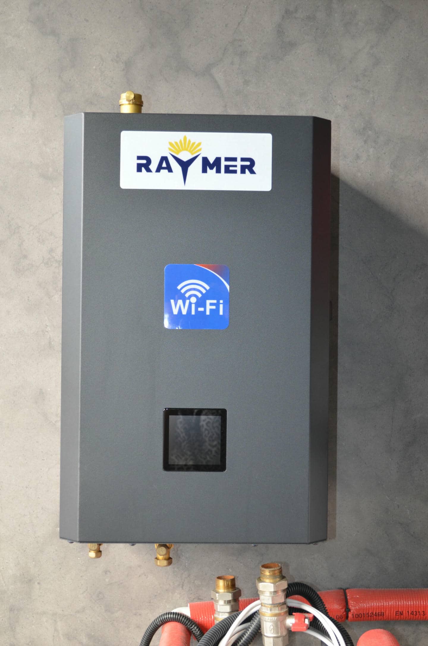 Тепловой насос воздух-вода Raymer RAY-18DS2-EVI на 18 кВт, инвертор до -30 °C, сплит-система до 240 кв.м. 380V