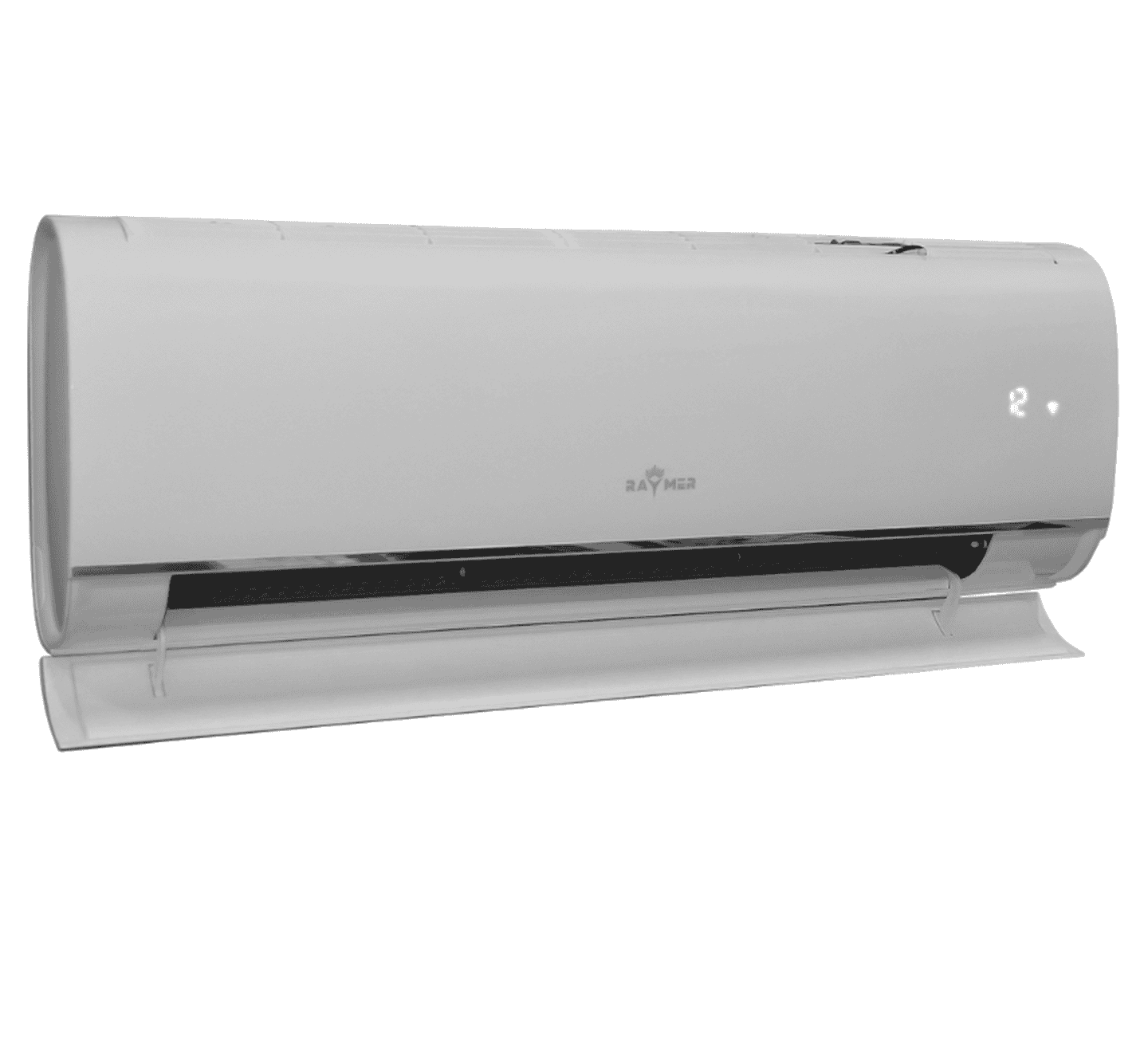Настінний фанкойл Raymer FAN-51BGW, вбудований Wi-Fi, інверторний 510 м³/год, 2,7 кВт, до 30 м²
