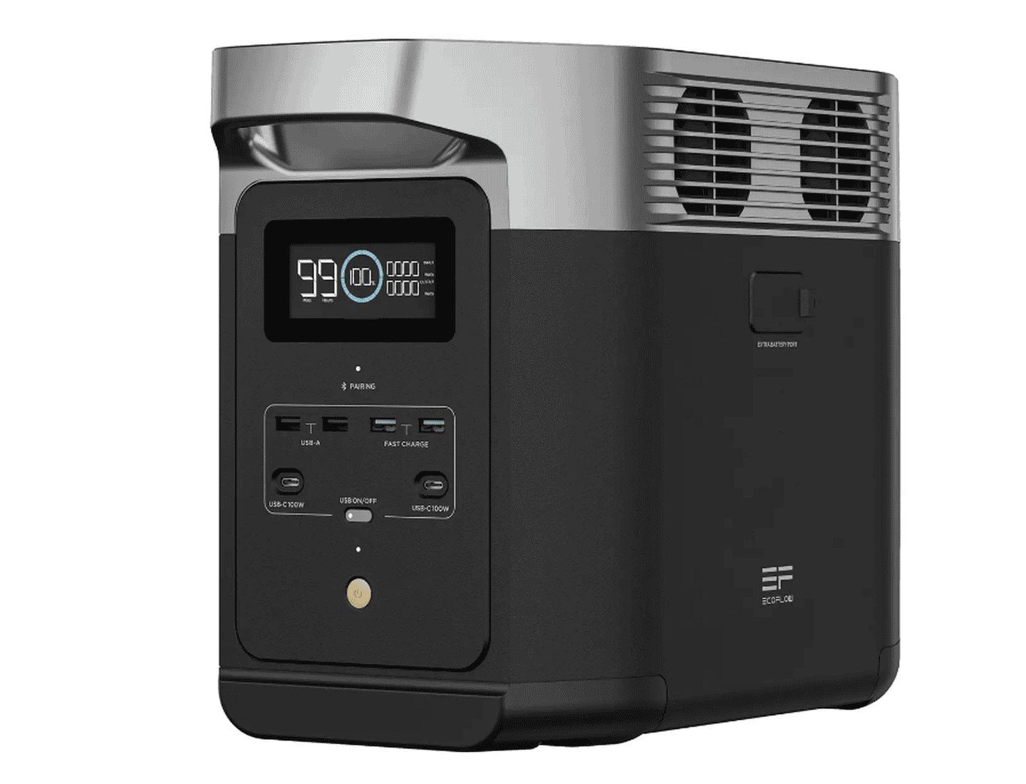 Зарядна станція EcoFlow DELTA 2 (1024 Вт·год) портативна, переносна з ручкою, резервне джерело живлення