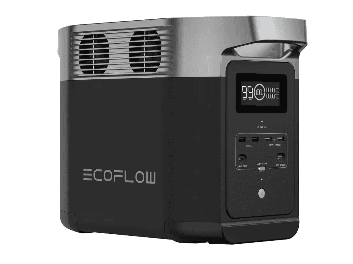 Зарядна станція EcoFlow DELTA 2 (1024 Вт·год) портативна, переносна з ручкою, резервне джерело живлення