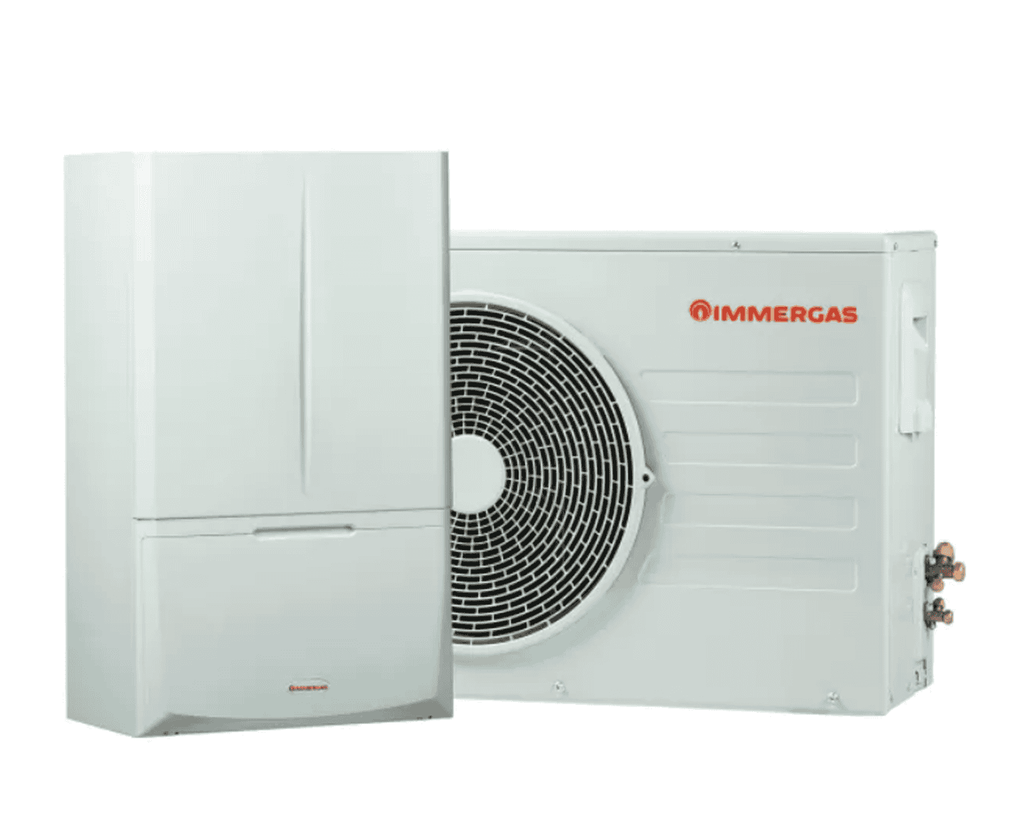 Тепловий насос Immergas Magis Combo 6 Plus V2 6 кВт, інвертор до -20°C, спліт-система до 60 кв.м, 220 В, з вбудованим конденсаційним котлом