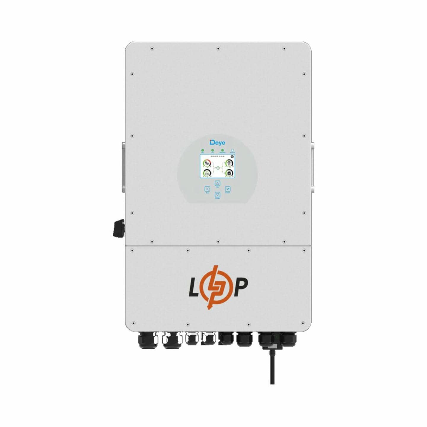 Гібридний інвертор Deye SUN-8K-SG04LP3-EU з вбудованим Wi-Fi, 8 кВт, трифазний, 48 В