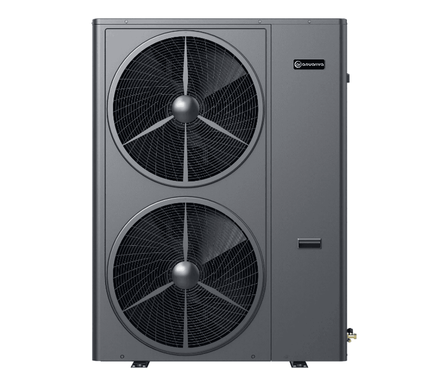 Инверторный тепловой насос Aquaviva Plus 16 (15.57 кВт), до -25°C, сплит-система до 160 кв.м, 220 В, с циркуляционным насосом и трехходовым клапаном