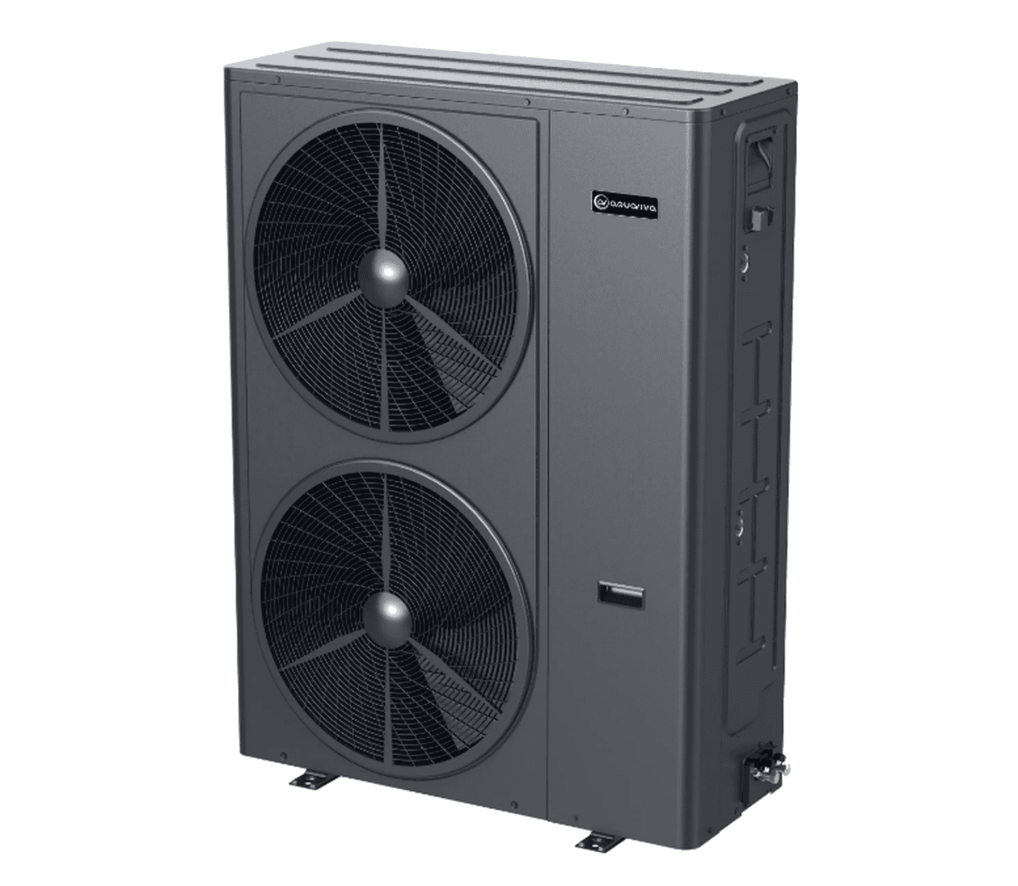 Инверторный тепловой насос Aquaviva Plus 16 (15.57 кВт), до -25°C, сплит-система до 160 кв.м, 220 В, с циркуляционным насосом и трехходовым клапаном