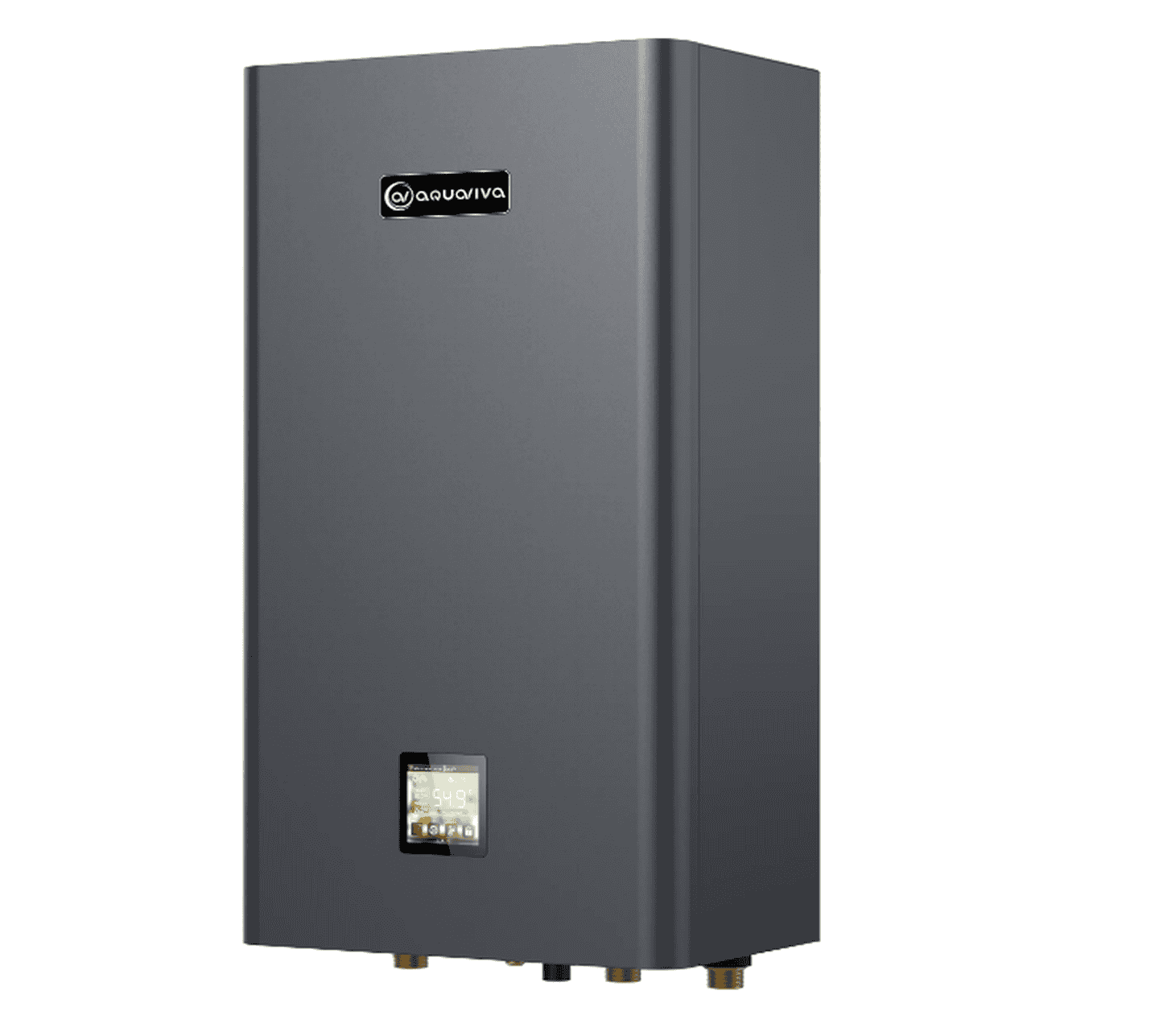 Інверторний тепловий насос Aquaviva Plus 6 (5.88 кВт), до -25°C, спліт-система до 60 кв.м, 220 В, з циркуляційним насосом та триходовим клапаном