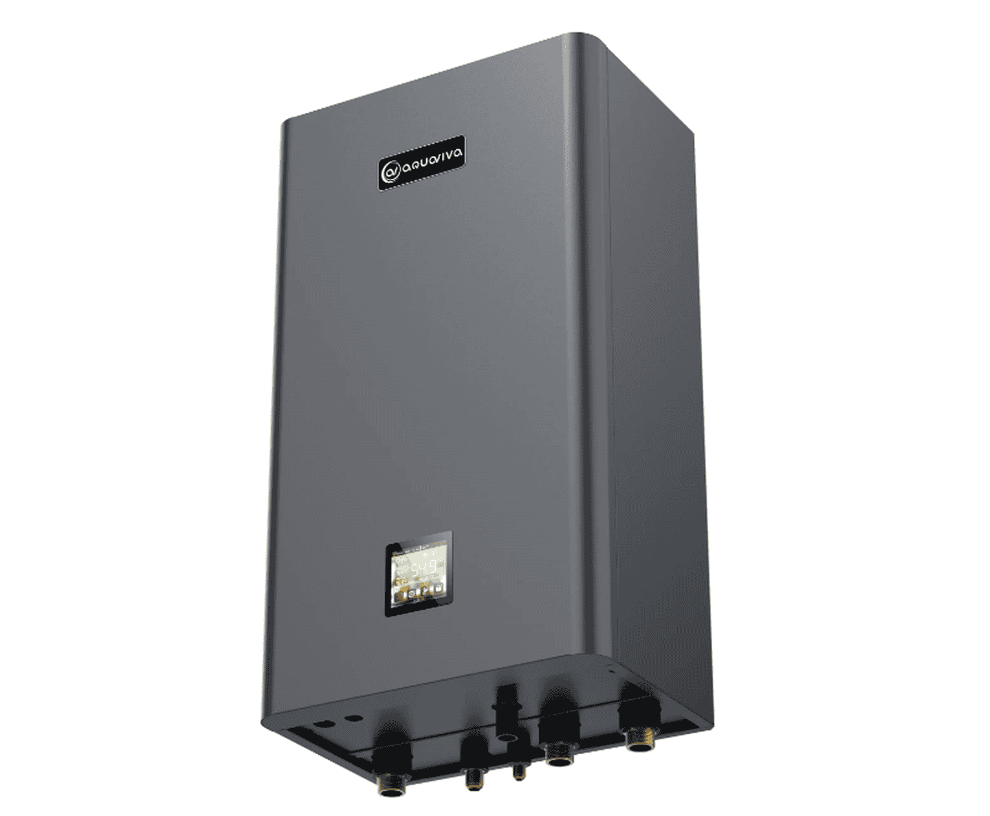 Інверторний тепловий насос Aquaviva Plus 6 (5.88 кВт), до -25°C, спліт-система до 60 кв.м, 220 В, з циркуляційним насосом та триходовим клапаном