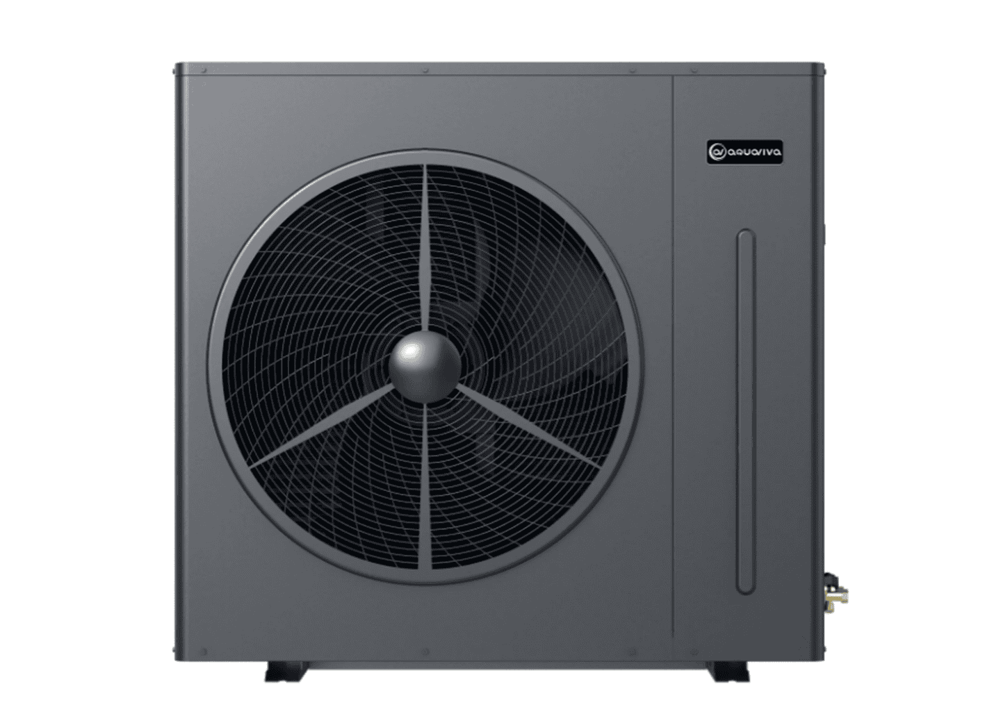 Інверторний тепловий насос Aquaviva Plus 6 (5.88 кВт), до -25°C, спліт-система до 60 кв.м, 220 В, з циркуляційним насосом та триходовим клапаном