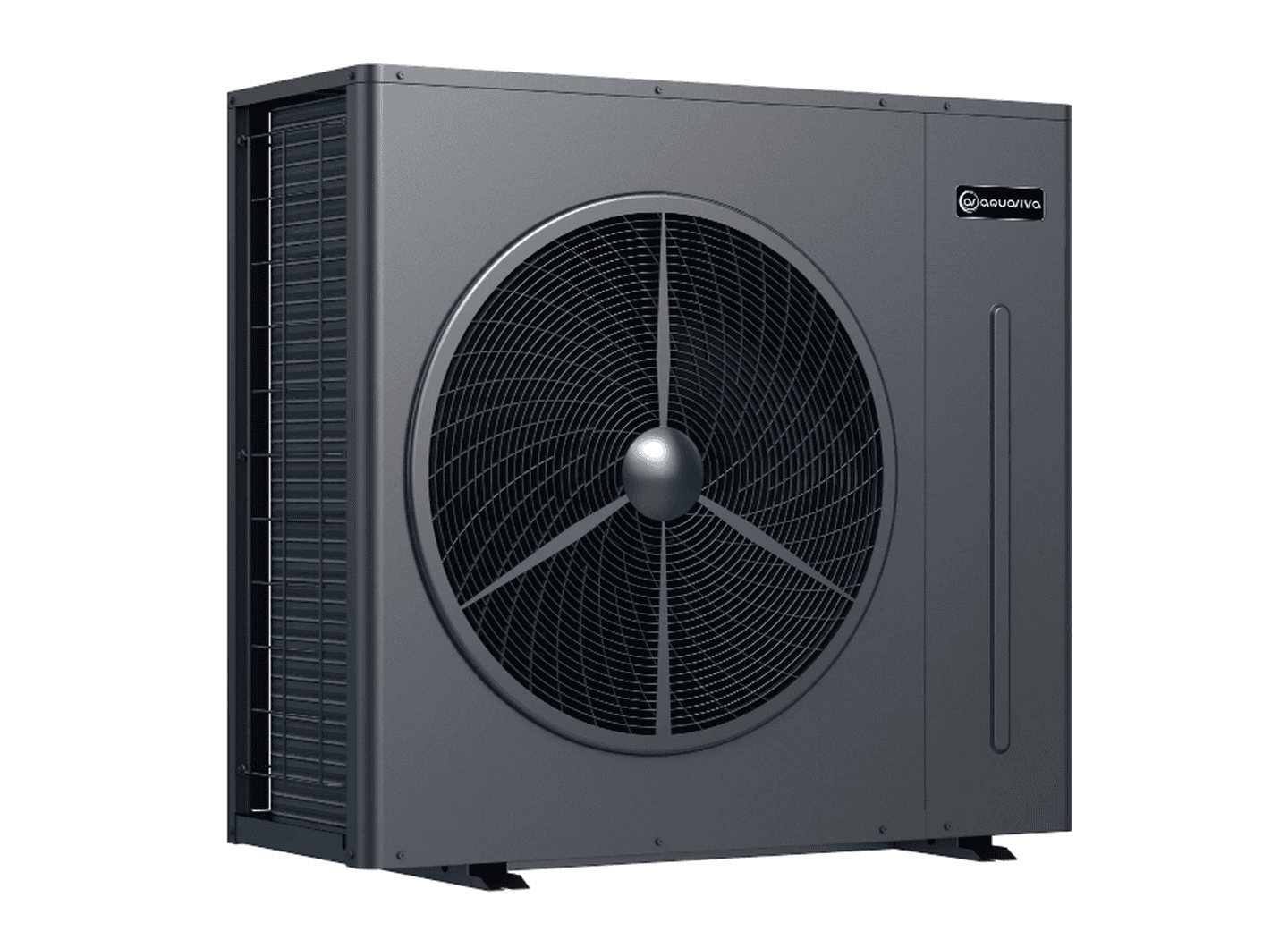 Інверторний тепловий насос Aquaviva Plus 6 (5.88 кВт), до -25°C, спліт-система до 60 кв.м, 220 В, з циркуляційним насосом та триходовим клапаном