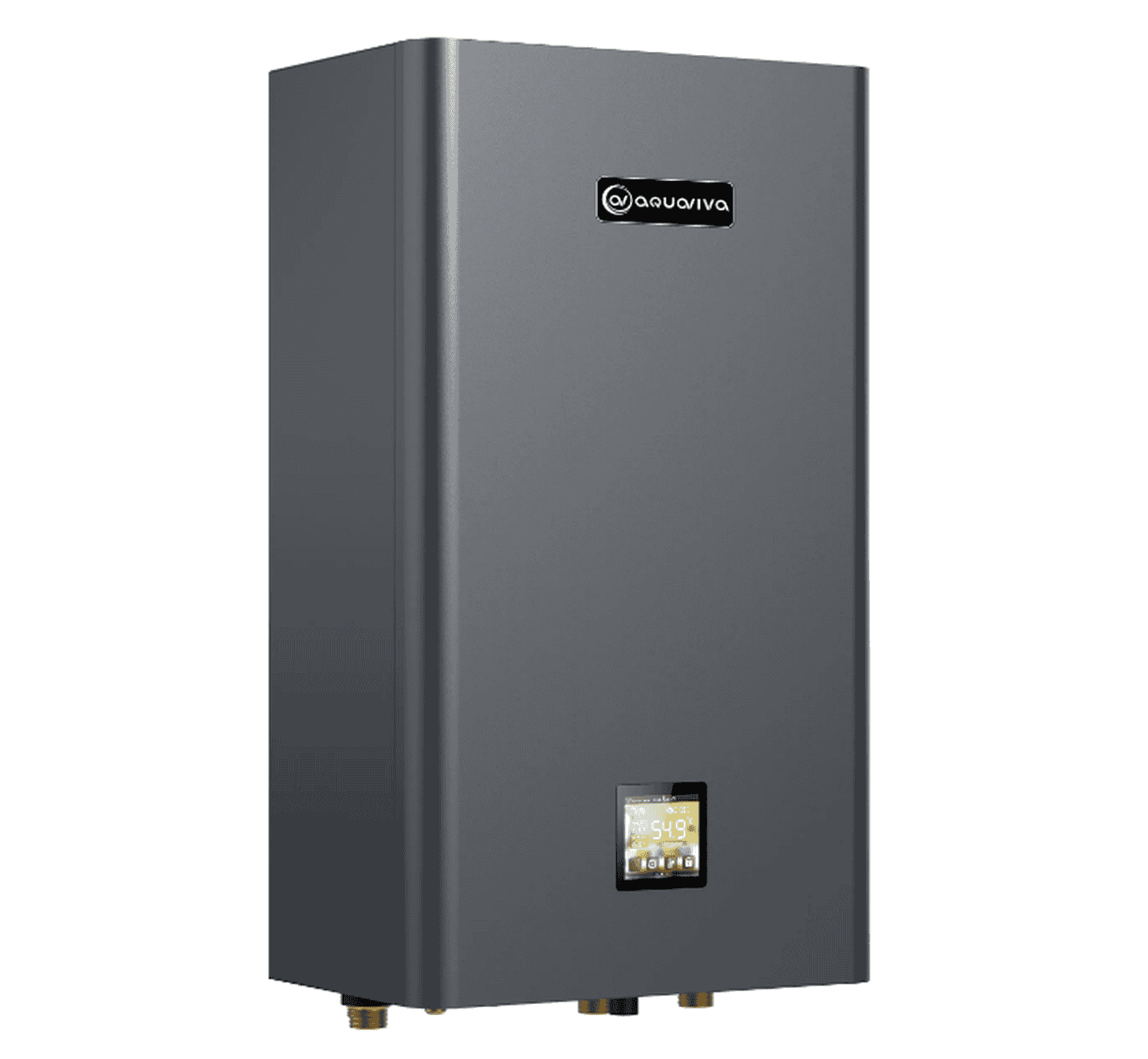 Інверторний тепловий насос Aquaviva Plus 6 (5.88 кВт), до -25°C, спліт-система до 60 кв.м, 220 В, з циркуляційним насосом та триходовим клапаном