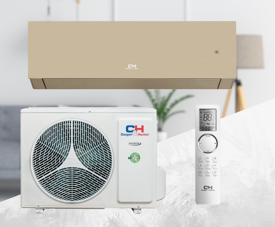 Кондиціонер Cooper&Hunter серія Majesty CH-S09FTXAM-GD 2.7 кВт, інвертор до -25°C, до 30 м²