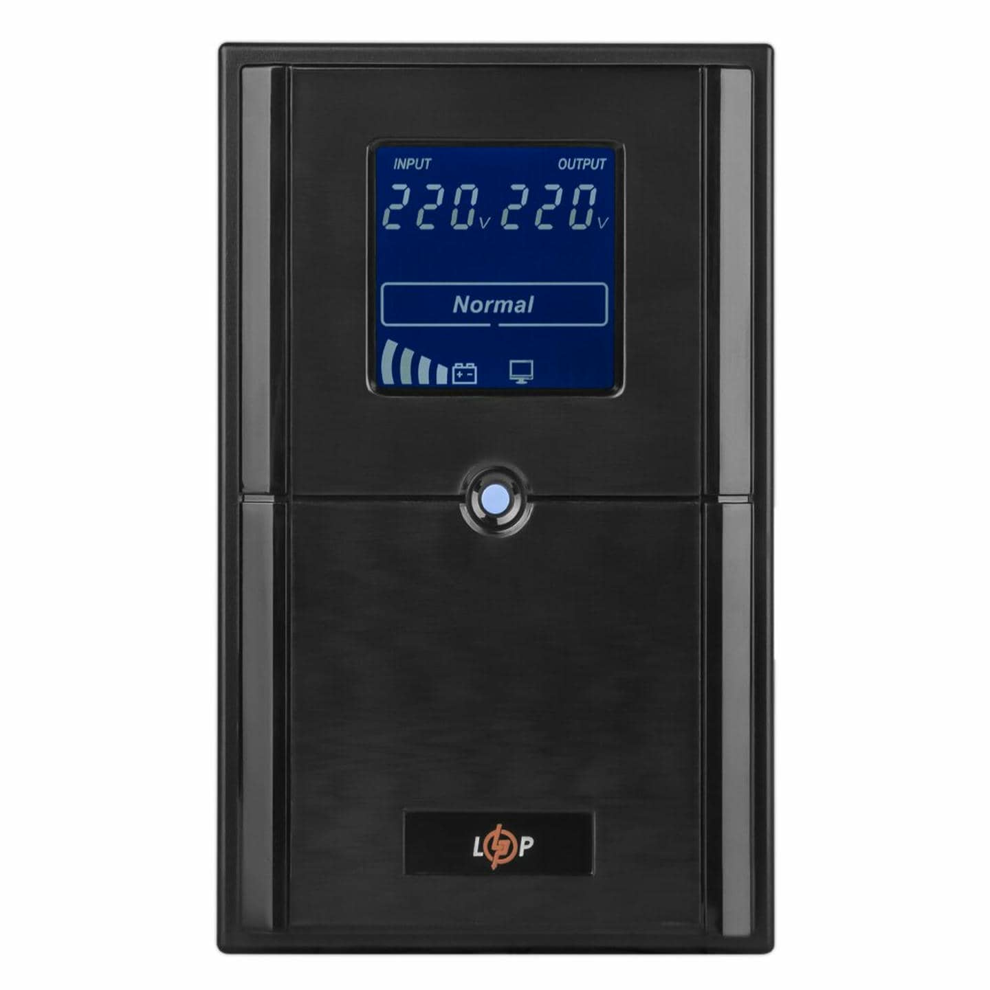 Источник бесперебойного питания (ИБП) с правильной синусоидой 0,8 кВт Logic Power LPM-UL1100VA (770Вт)