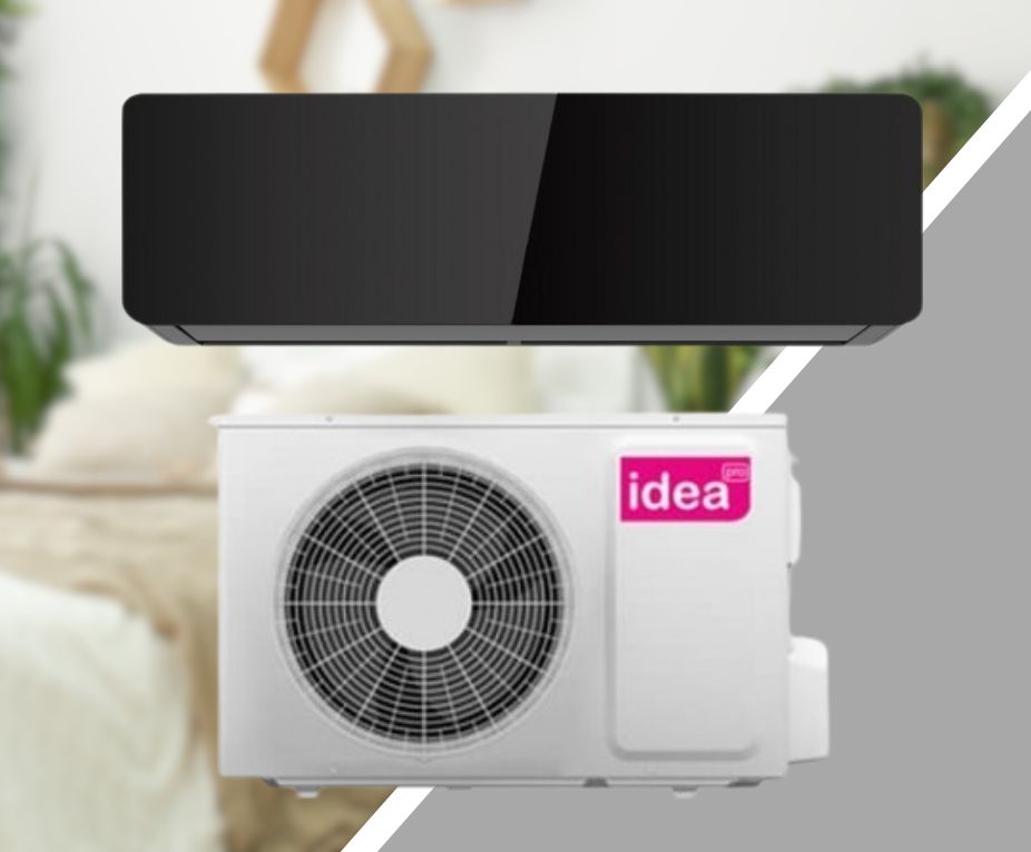 Кондиционер IDEA PRO серия ART IPA-09HRART-FN8 BLACK 2,5 кВт, инвертор до -20°C, до 25 м²