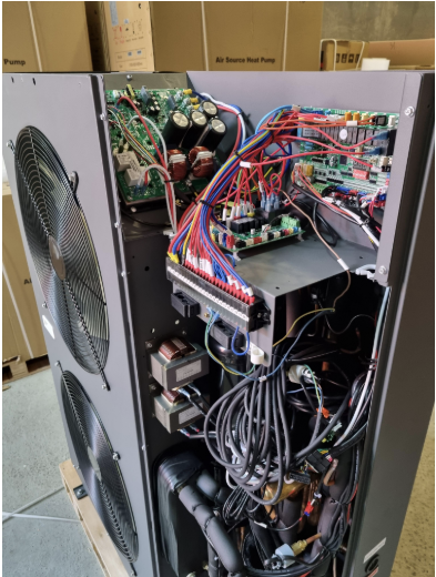 Інверторний тепловий насос Micoe MMHP-018A1S на 20,8 кВт, робота при -30°C, площа до 200 кв.м
