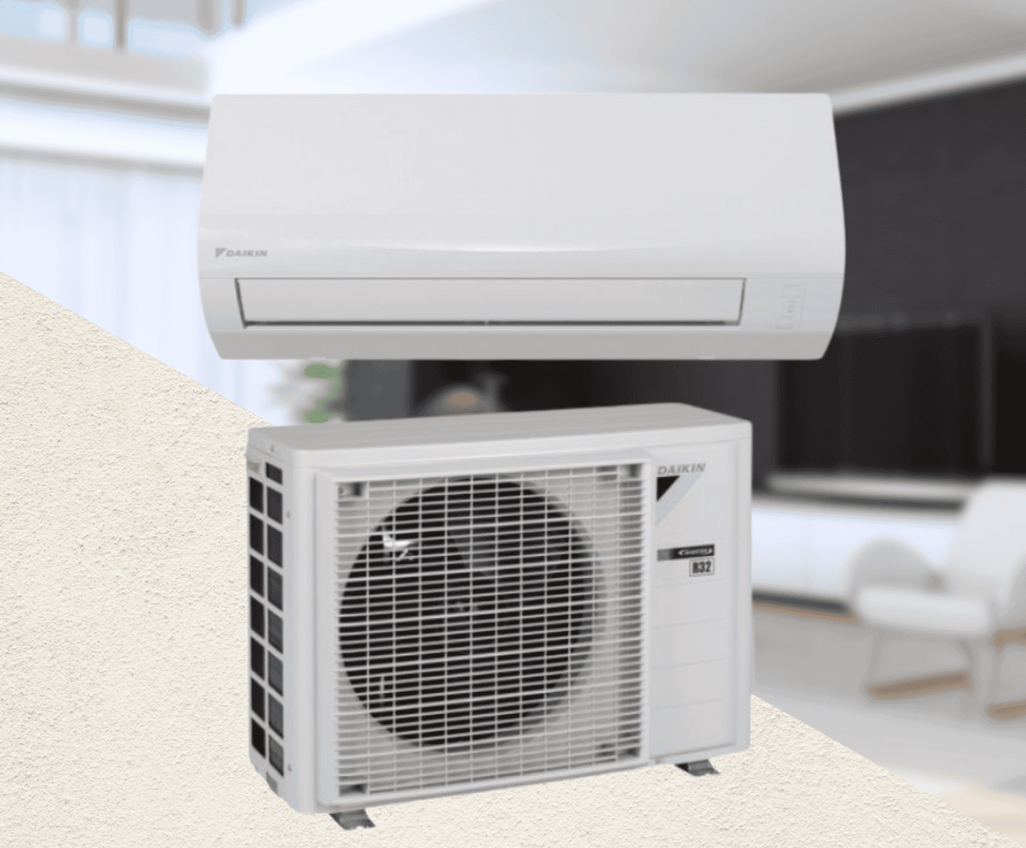 Кондиціонер Daikin SENSIRA FTXF20E /RXF20E, інверторний, 2,0 кВт, до 20 кв.м, робота при -15/+46°C, 220 В