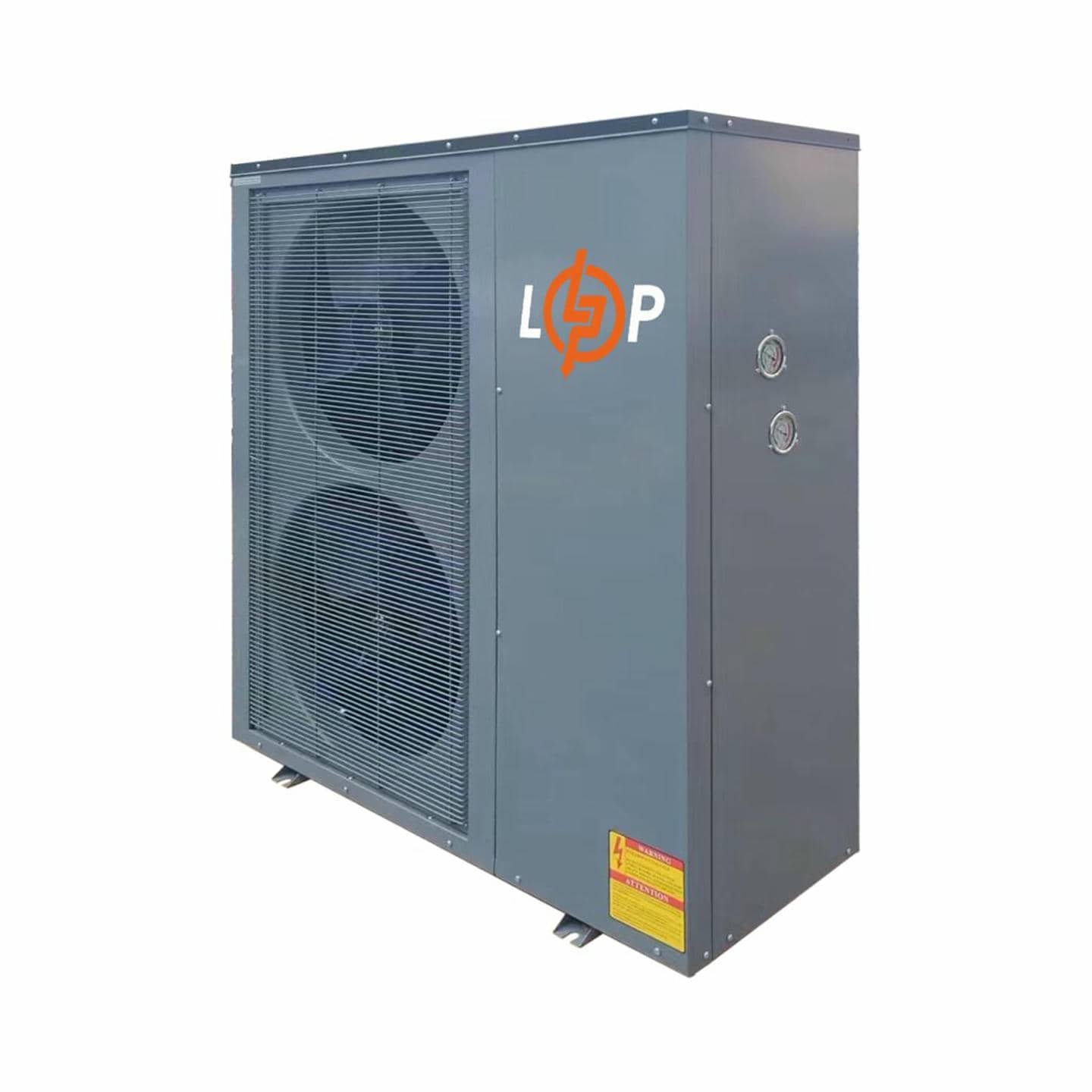 Тепловой насос инверторный (моноблок) LogicPower LP INV-32 на 27 кВт, 380В, 300 кв. м, работа при -25°C