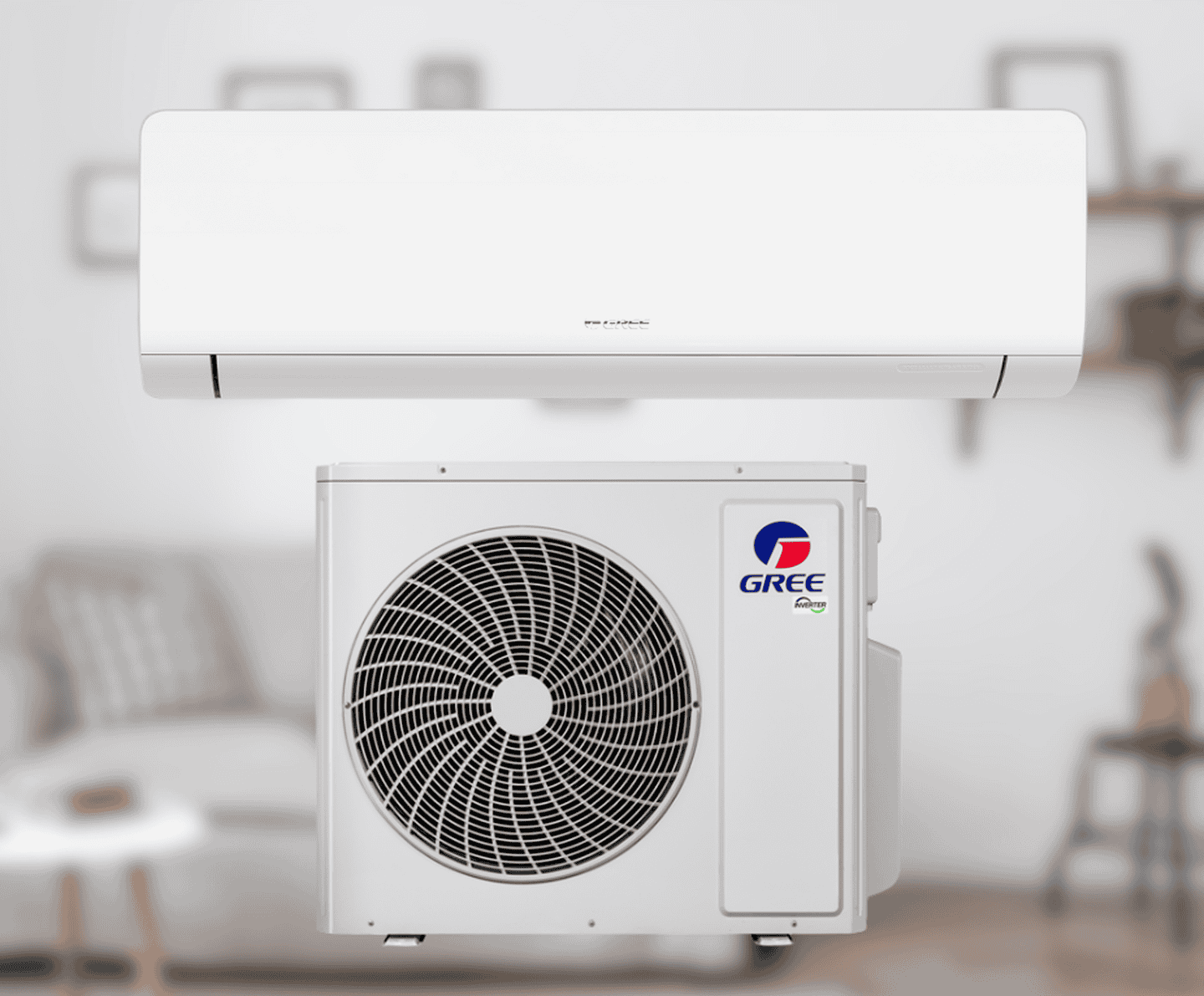 Кондиціонер Gree серії Cosmo R-32 GWH24AWEXF-K6DNA1A/I, інверторний, 7,1 кВт, до 50-70 кв.м, робота при -25/+50°C, 220 В