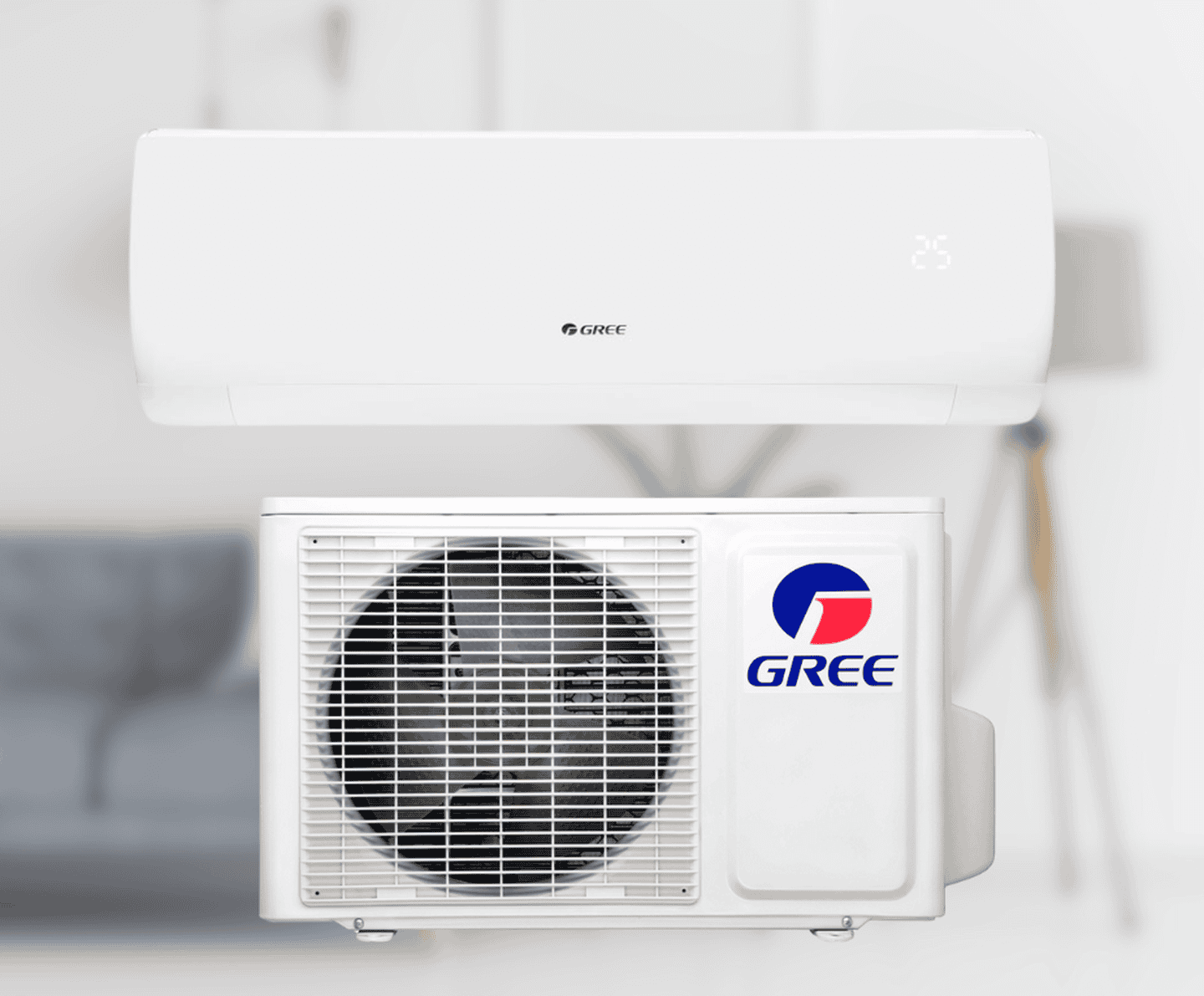Кондиціонер Gree серії Muse GWH07AFA-K3NNA1A, on-off, 2,3 кВт, до 20-25 кв.м, робота при -7/+43°C, 220 В