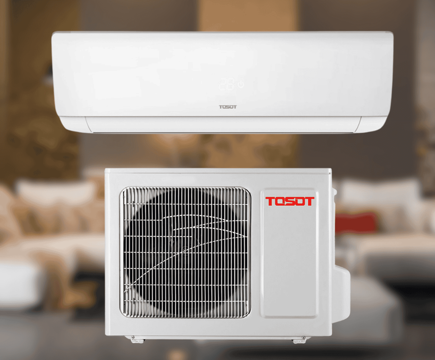 Кондиціонер TOSOT Expert API GX-12AP2, ON/OFF, 3,25 кВт, до 30-35 кв.м, робота при -15/+43°C, 220 В