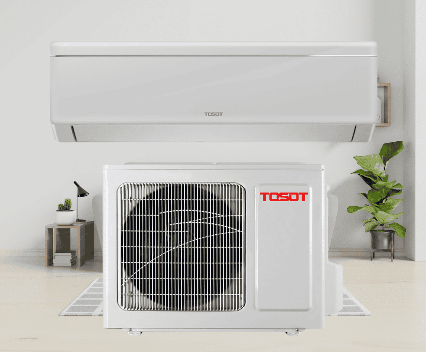 Кондиціонер TOSOT INTEGRA GZ-24VS, ON/OFF, 6,15 кВт, до 60-70 кв.м, робота при -15/+43°C, 220 В