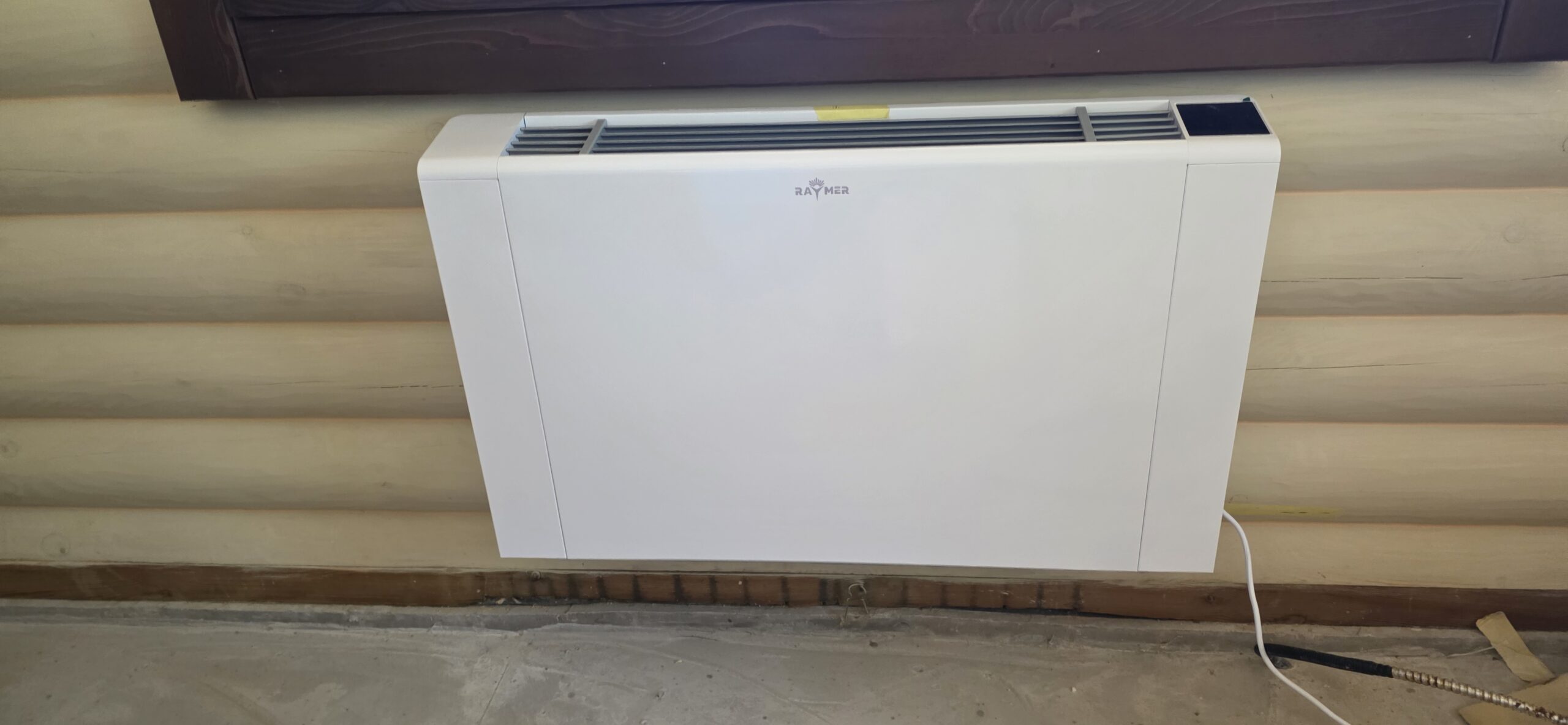 Підлоговий фанкойл Raymer FLP-30DC з WI-FI, до 30 кв.м, двотрубний, інверторний