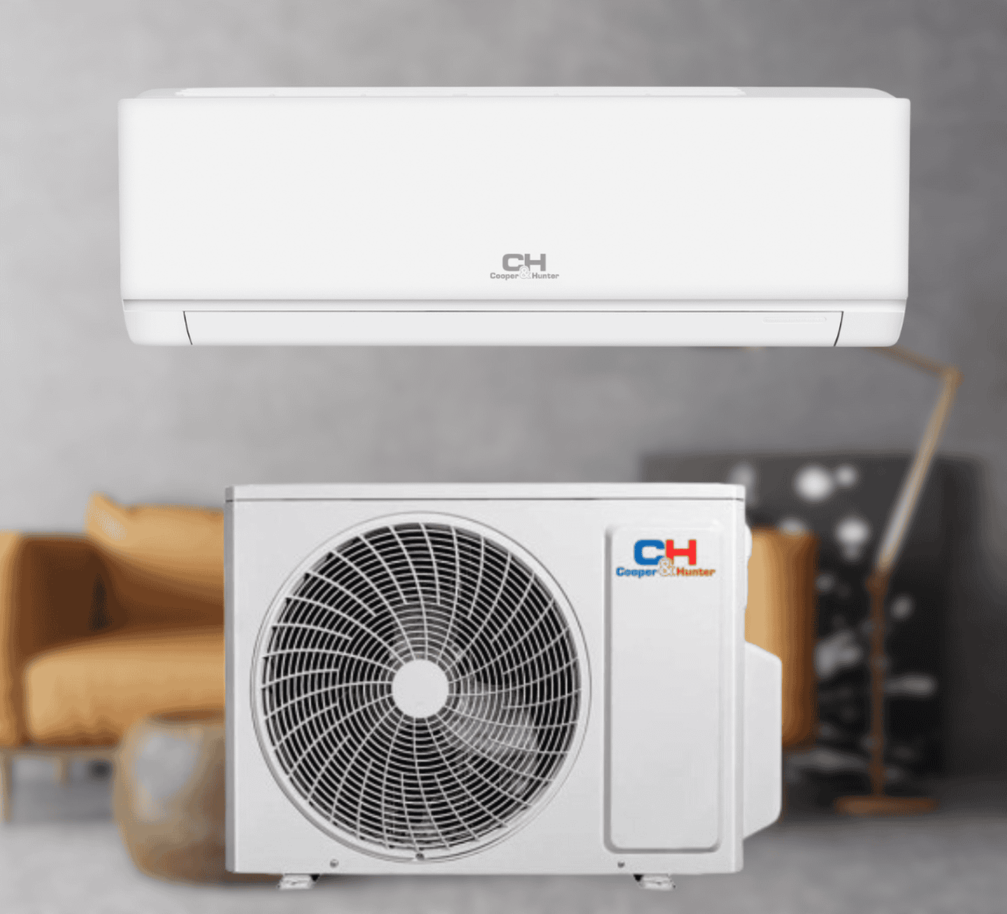 Кондиціонер Cooper&Hunter серія Vital Plus CH-S07FTXF6 2,2 кВт, інвертор до -15°C/+43°C, до 20 м²