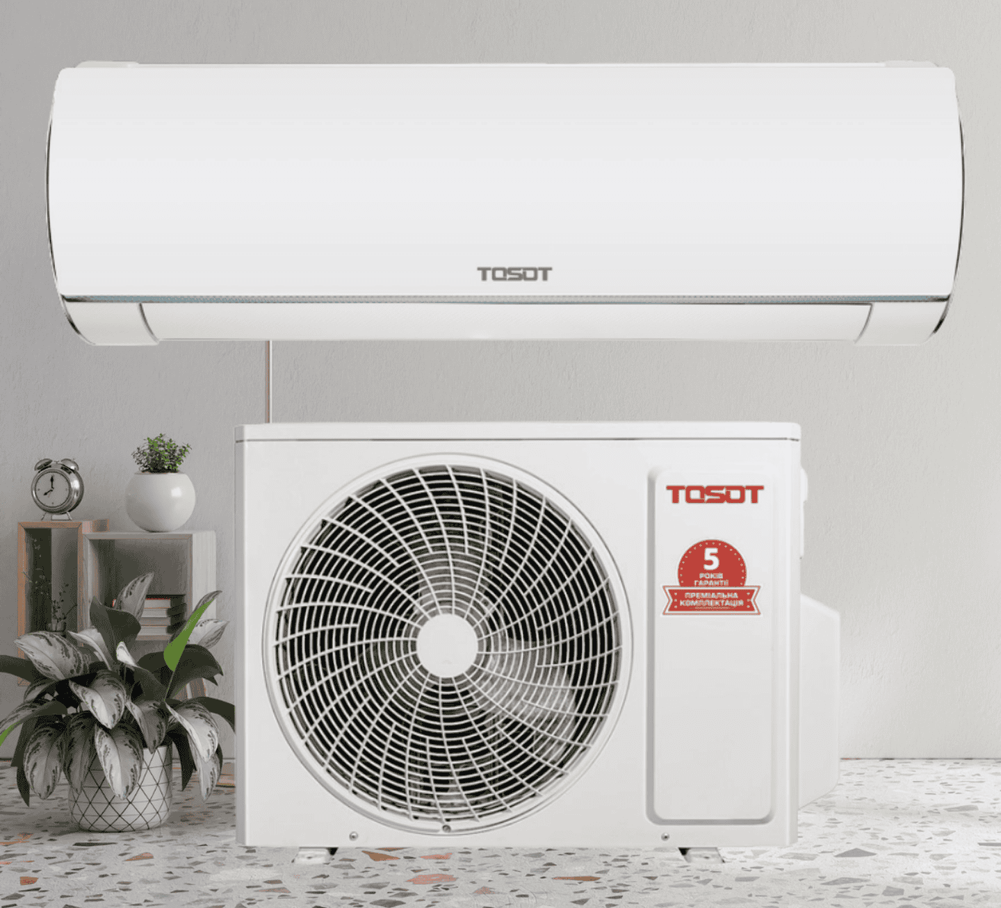 Кондиционер инверторный TOSOT Lyra GF-24W2, 7,1 кВт, до 50-70 кв.м, работа при -25/+50°C, 220 В