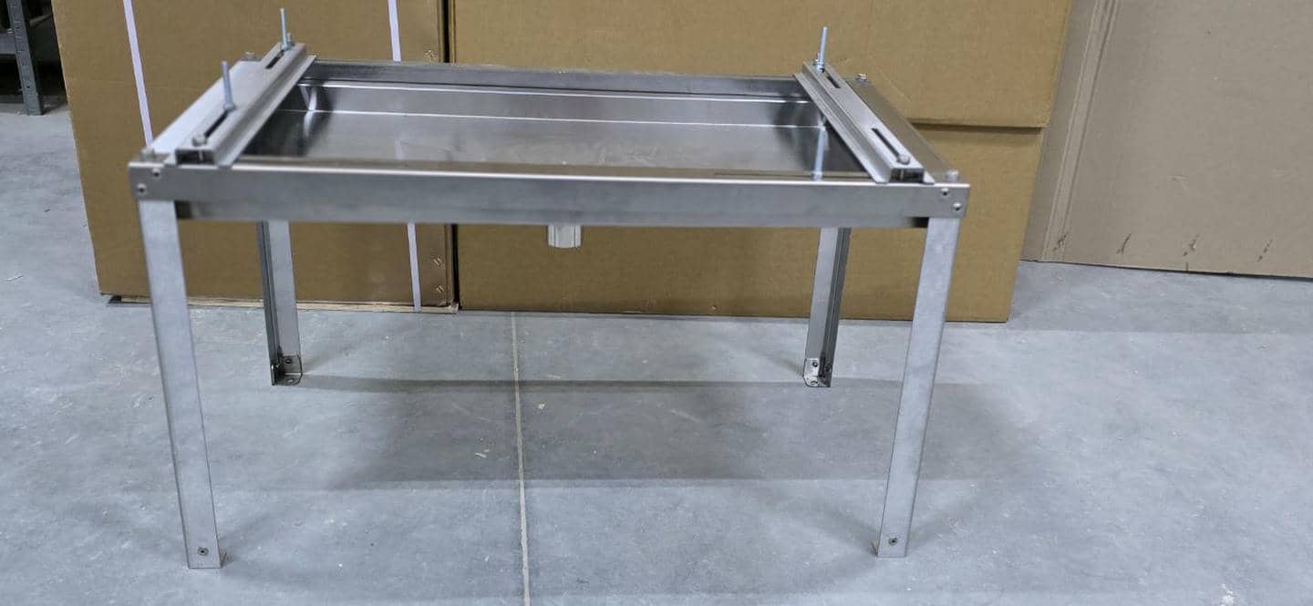 Підставка з піддоном 1200х520х520 з піддоном + нагрівальний кабель і термостат