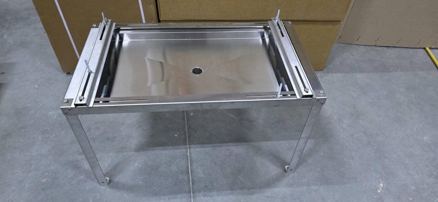 Підставка з піддоном 1200х520х520 з піддоном + нагрівальний кабель і термостат