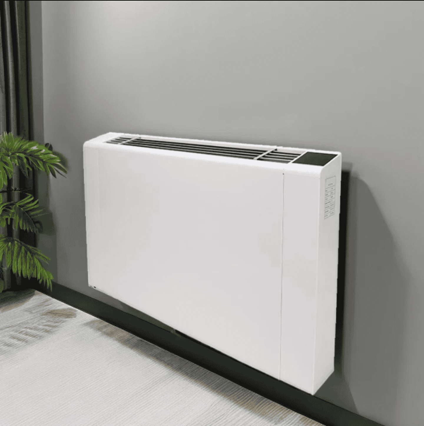 Підлоговий фанкойл Raymer FLP-30DC з WI-FI, до 30 кв.м, двотрубний, інверторний