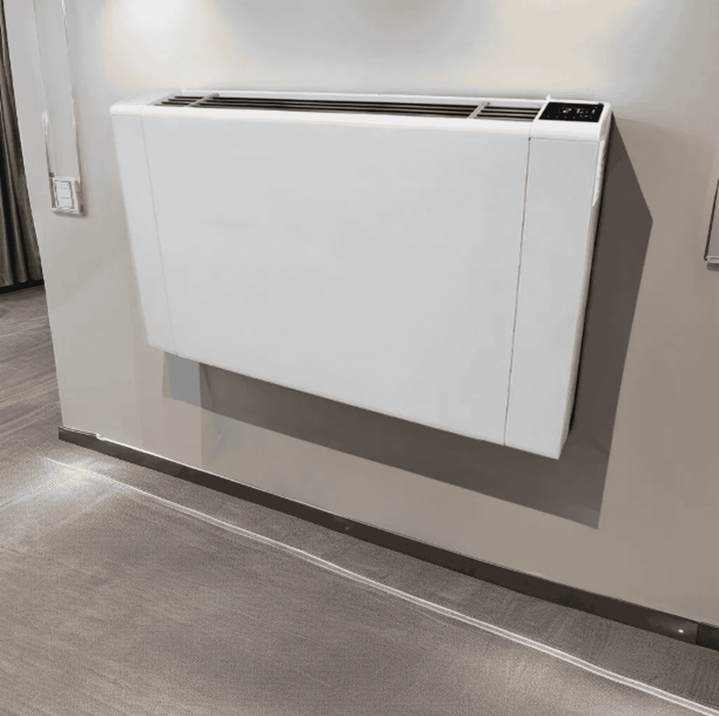 Підлоговий фанкойл Raymer FLP-30DC з WI-FI, до 30 кв.м, двотрубний, інверторний