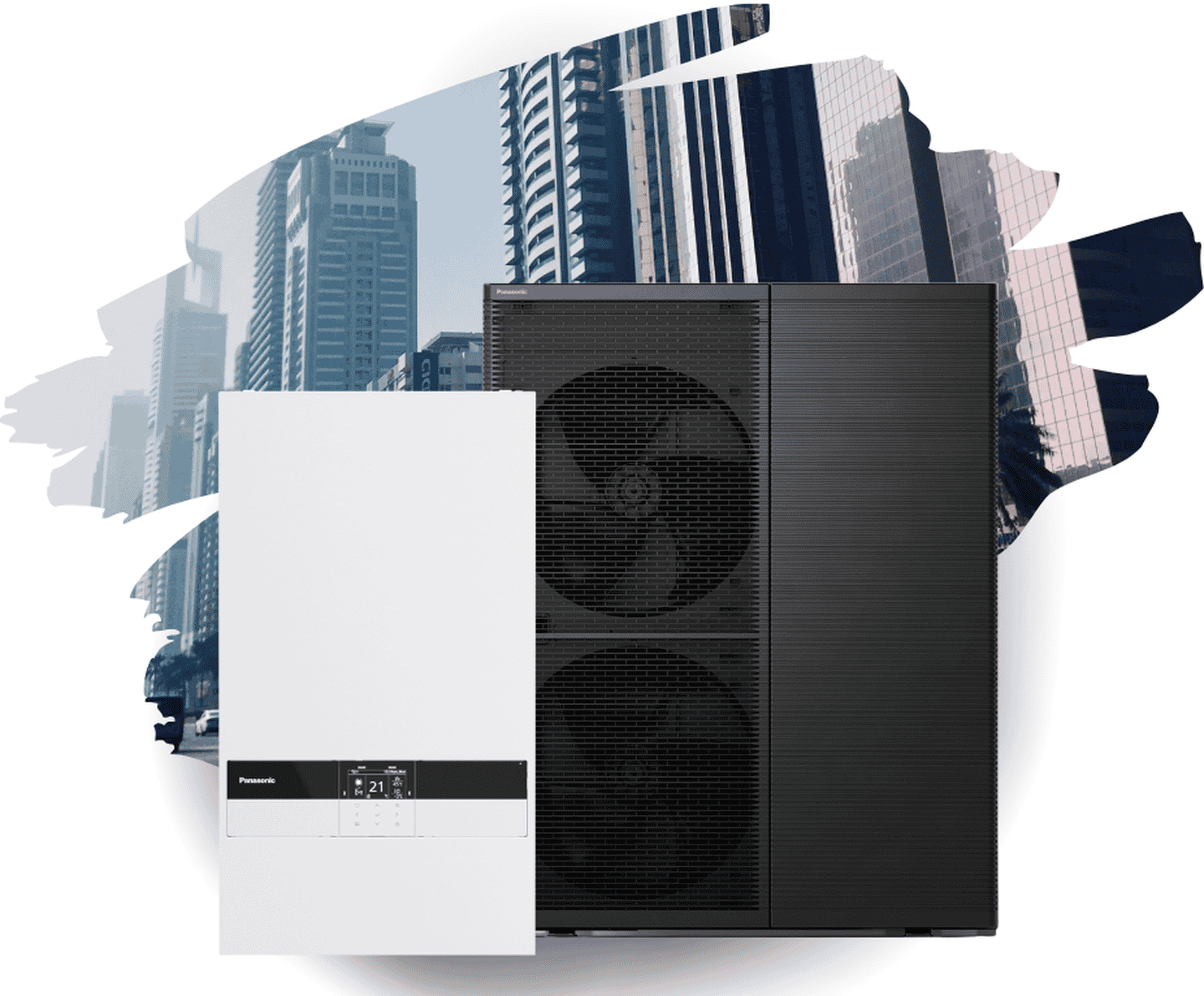 Тепловий насос Panasonic Aquarea High Performance серія М R290 (WH-WDG12ME5/WH-SDC0916M3E5) на 12 кВт, до 120 м², інвертор при -25°С/+43°С, 220В