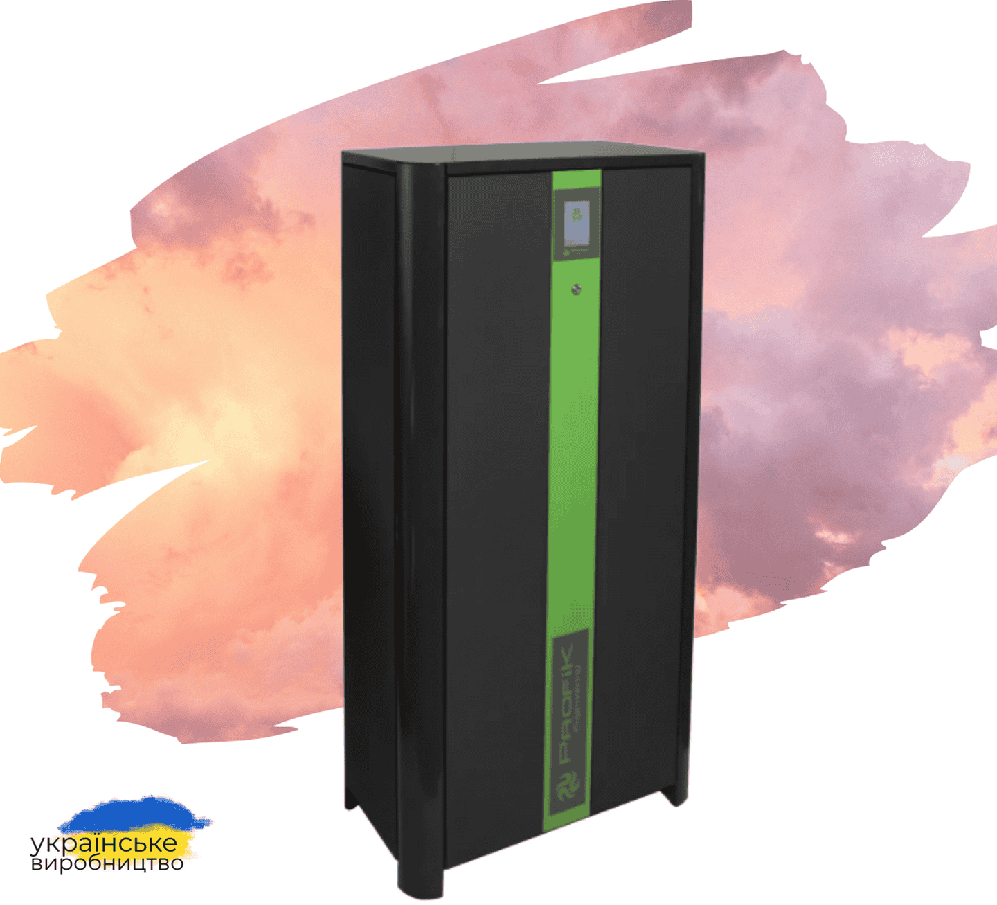 Тепловий насос геотермальний ProfiK-GEO серія Slim 11 на 12,7 кВт ON/OFF, грунтовий насос вода-вода під свердловину до 110-220 м² (380В)